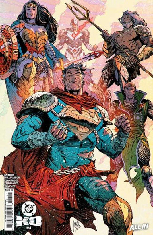 DC K.O. #4 (Of 5) Cover K 1:25 Guillem March Card Stock Variant (NM)