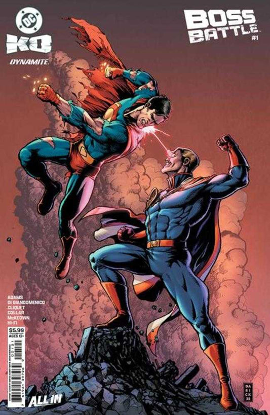 DC K.O. Boss Battle #1 (One Shot) Cover B Darick Robertson Card Stock Variant (NM)