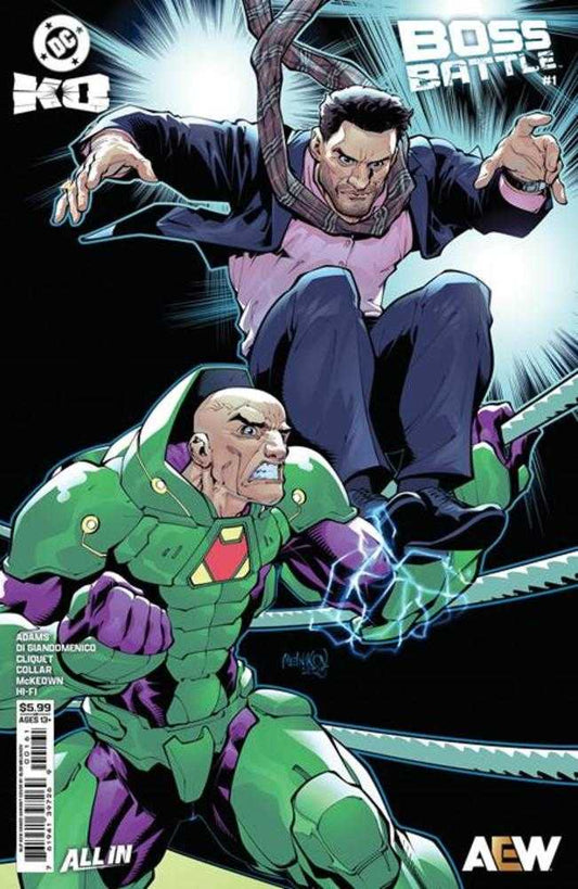 DC K.O. Boss Battle #1 (One Shot) Cover F Gleb Melnikov Aew Card Stock Variant (NM)