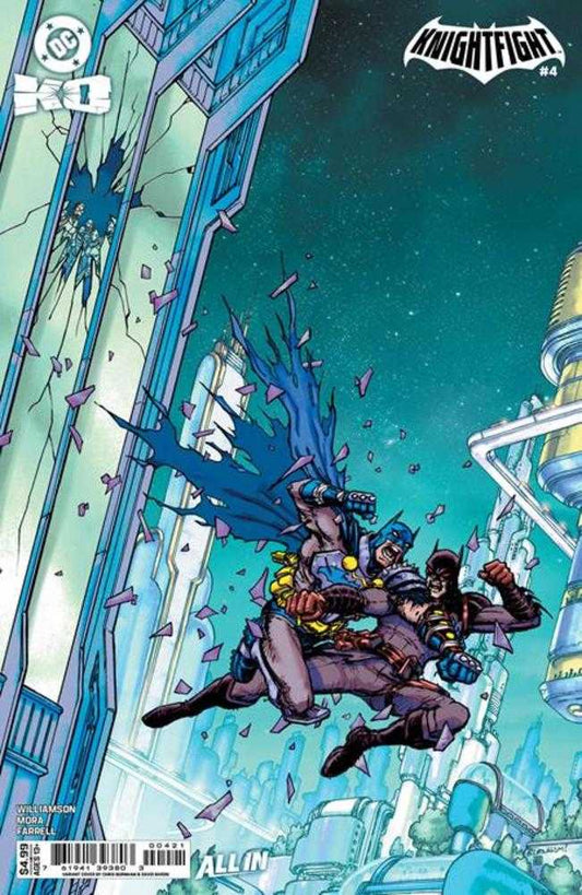 DC K.O. Knightfight #4 (Of 4) Cover B Chris Burnham Card Stock Variant (NM)