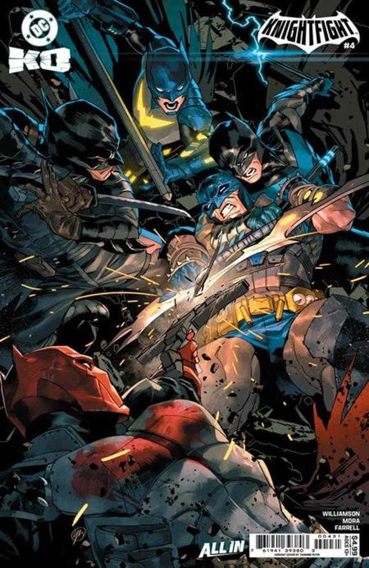 DC K.O. Knightfight #4 (Of 4) Cover C Yasmine Putri Card Stock Variant (NM)