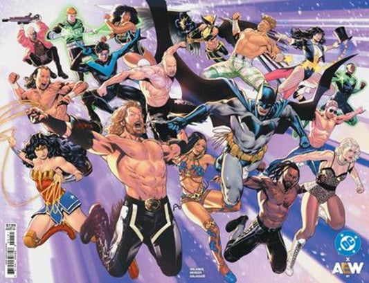 DC X Aew #1 (Of 2) Cover E Lucas Meyer Wraparound Foil Variant (NM)