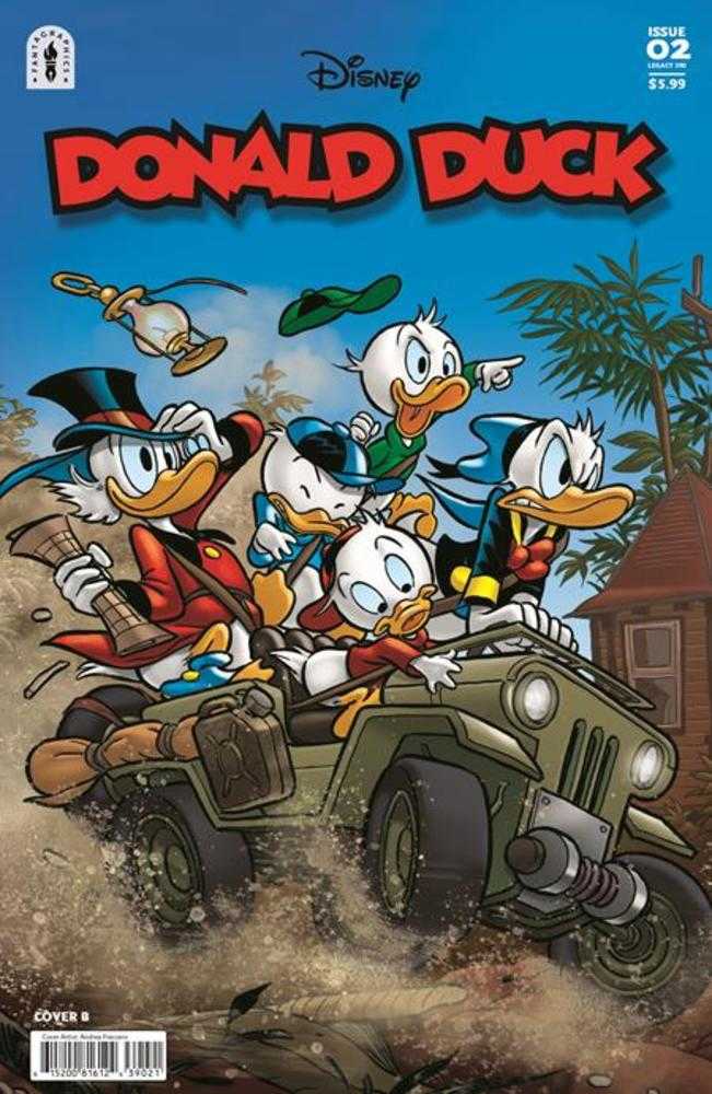 Donald Duck Legacy #390 Master Of Disaster Cover B Andres Freccero Variant (NM)