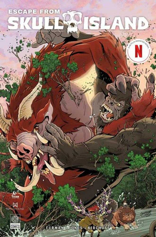 Escape From Skull Island #2 (Of 4) Cover B Christopher Jones Variant (NM)
