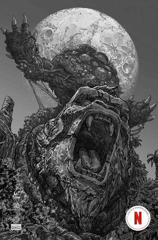 Escape From Skull Island #2 (Of 4) Cover D Diego Yapur Inks Full Art Variant (NM)