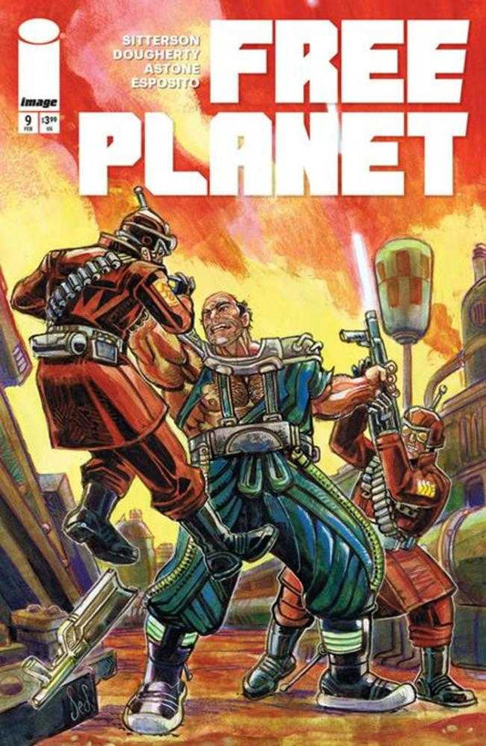 Free Planet #9 Cover B Jed Dougherty Variant (NM)
