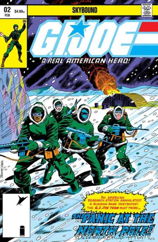 G.I. Joe A Real American Hero #2 Hama Files Edition #2 Cover C Herb Trimpe & Jack Abel Foil Variant (NM)