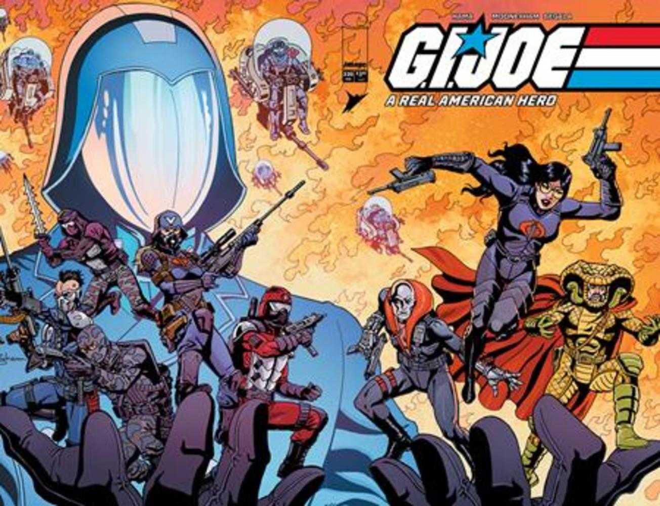 G.I. Joe A Real American Hero #325 Cover D Rod Whigham & Mike Spicer Anniversary Wraparound Variant (NM)