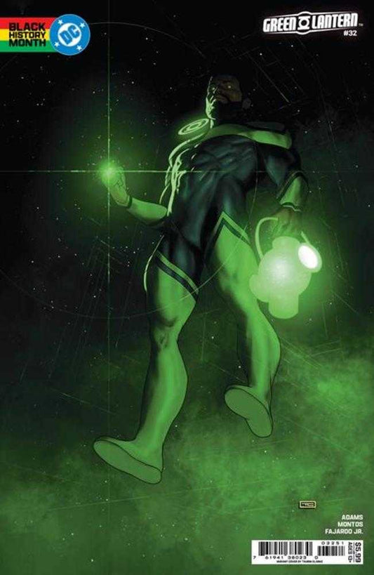 Green Lantern #32 Cover E Taurin Clarke Black History Month Card Stock Variant (NM)