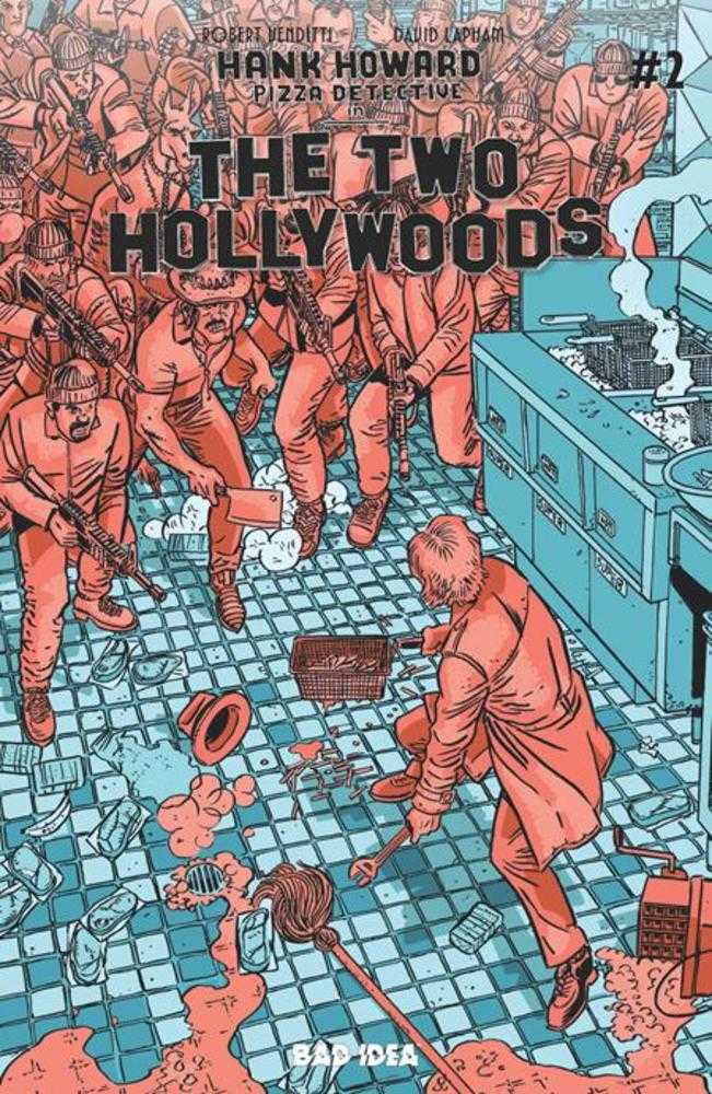 Hank Howard Pizza Detective The Two Hollywoods #2 (Of 2) Cover B David Lapham Variant (NM)
