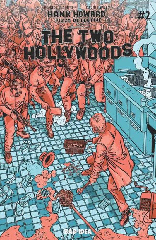 Hank Howard Pizza Detective The Two Hollywoods #2 (Of 2) Cover B David Lapham Variant (NM)