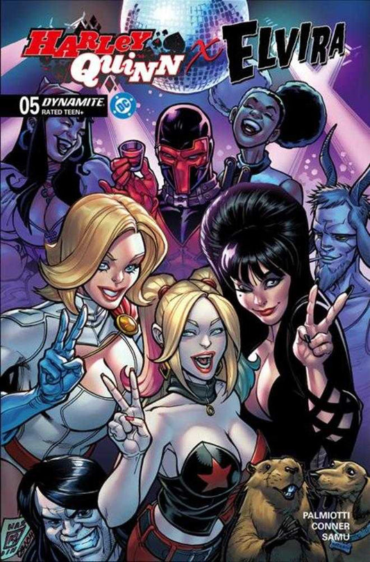 Harley Quinn X Elvira #5 Cover B Chad Hardin Variant (NM)