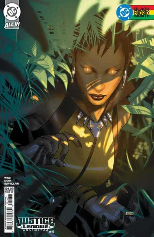 Justice League Unlimited #16 Cover G Taurin Clarke Black History Month Card Stock Variant (DC K.O.) (NM)