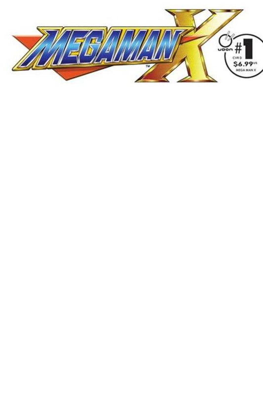 Mega Man X #1 (Of 5) Cover D Blank Sketch Variant (NM)