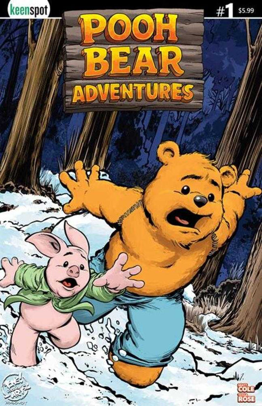 Pooh Bear Adventures #1 Cover B Tone Rodriguez (Bagged With Trading Card) (NM)