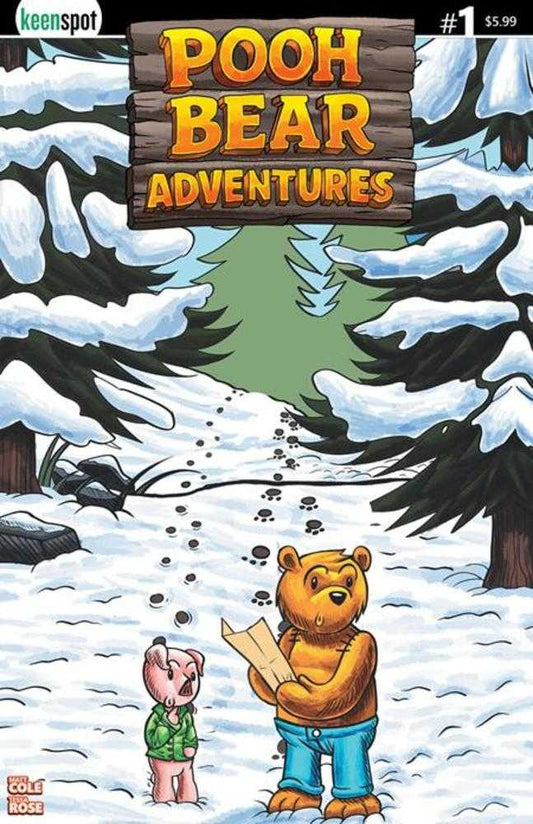 Pooh Bear Adventures #1 Cover D Jose Chirinos (Bagged With Trading Card) (NM)