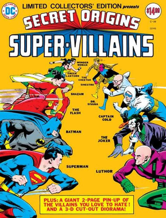 Limited Collectors Edition #39 Secret Origins Super Villains Facsimile Edition Cover A Dick Giordano (NM)