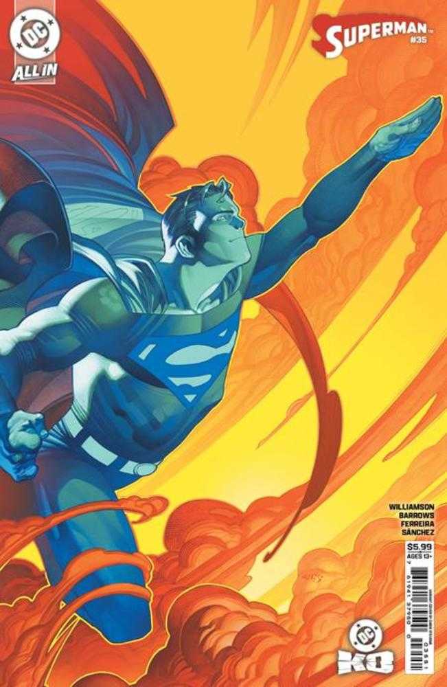 Superman #35 Cover E Chris Stevens Card Stock Variant (DC K.O.) (NM)