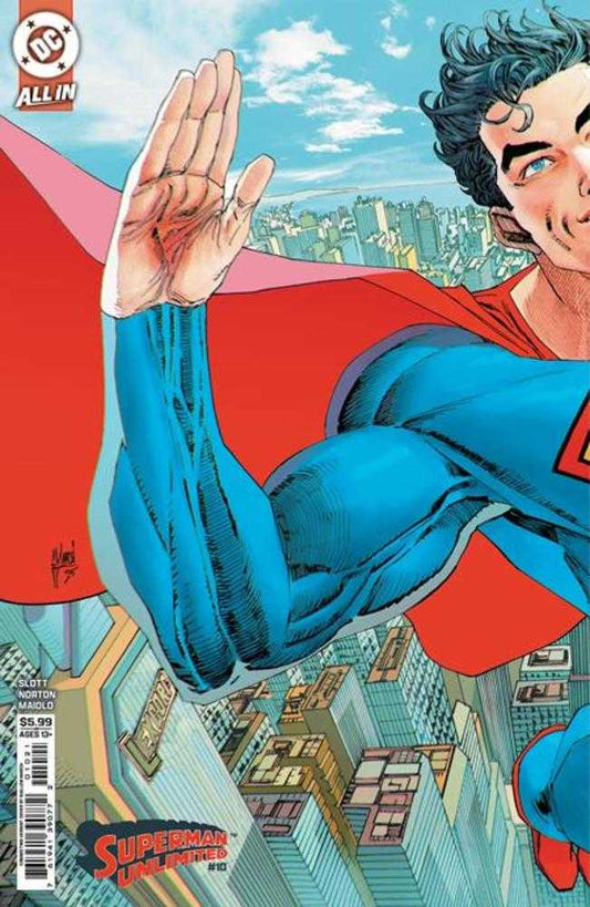 Superman Unlimited #10 Cover B Guillem March Connecting Card Stock Variant (NM)