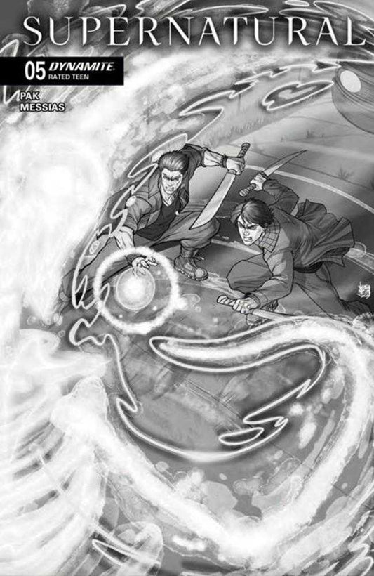 Supernatural #5 Cover F 1:10 Alfredo Cardona Line Art Variant (NM)