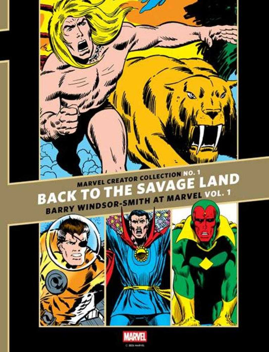 Marvel Creator Collection #1 Hardcover Volume 01 Back To The Savage Land Barry Windsor Smith At Marvel (Mature) (NM)