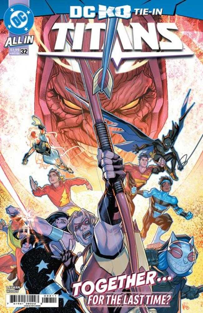 Titans #32 Cover A Pete Woods (DC K.O.) (NM)