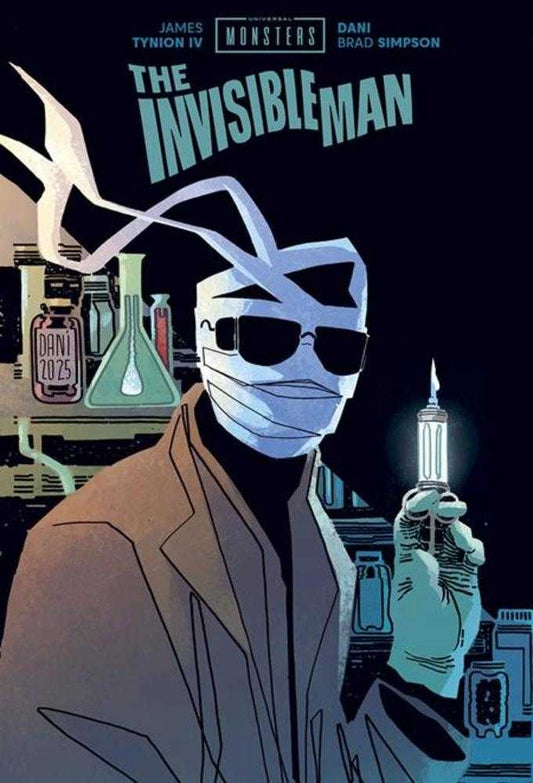 Universal Monsters The Invisible Man Hardcover Dani & Brad Simpson Cover (NM)