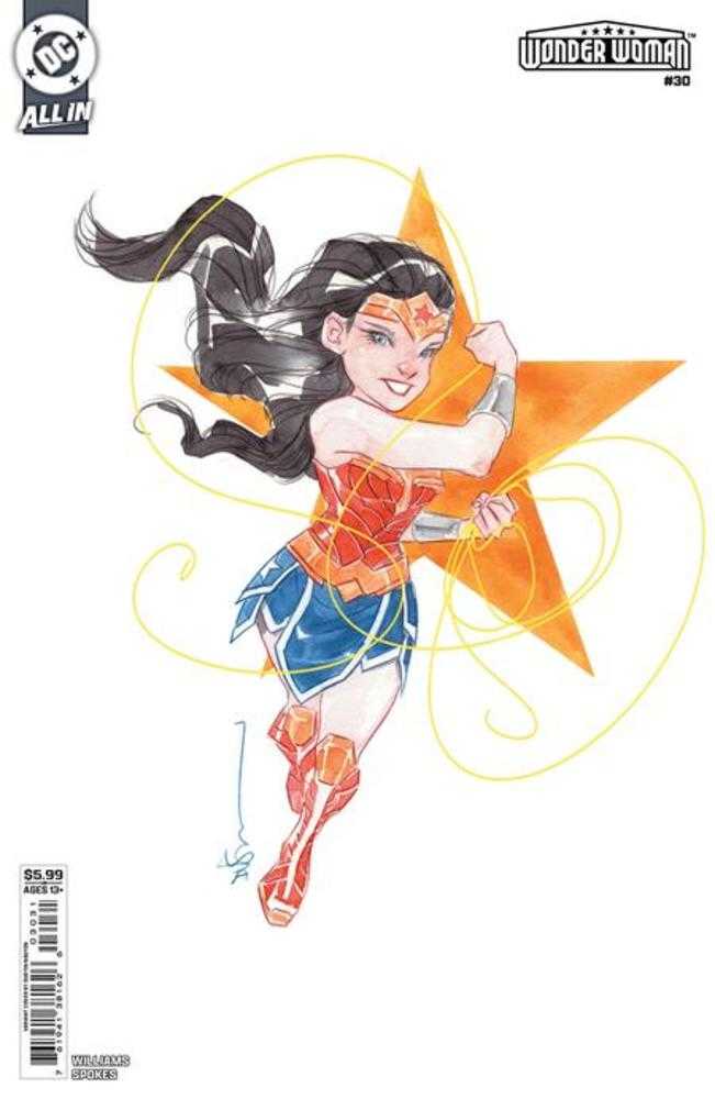 Wonder Woman #30 Cover C Dustin Nguyen Card Stock Variant (NM)