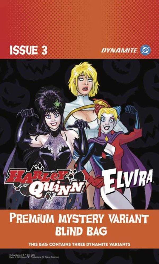 Harley Quinn X Elvira #3 Cover N Premium Blind Bag Variant Limited To 1981 Copies (NM)