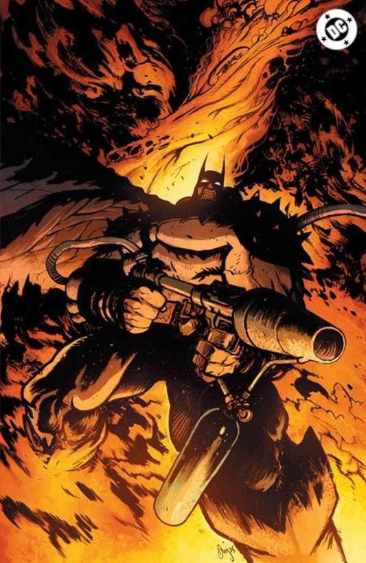 Absolute Batman 2025 Annual #1 (One Shot) 2nd Print Cover D Daniel Warren Johnson Flamethrower Foil Variant (NM)