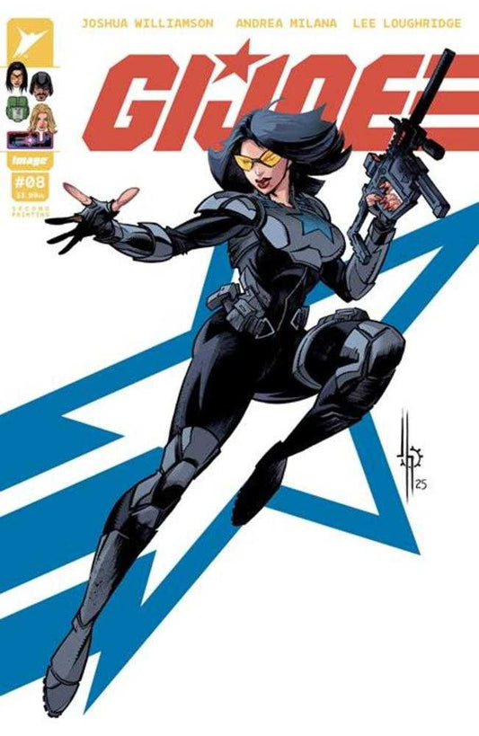 G.I. Joe #8 2nd Printing Cover A Jason Howard Lady Jaye Cover (NM)