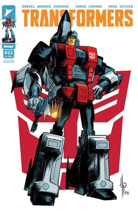 Transformers #22 2nd Printing Cover B Jason Howard Autobot Variant (NM)