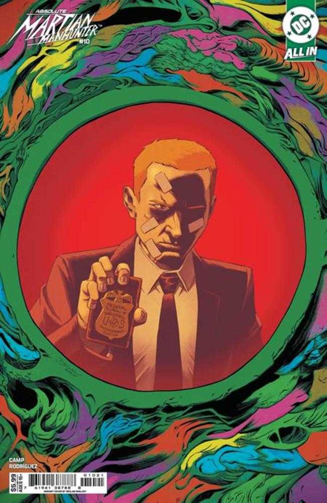 Absolute Martian Manhunter #10 Cover B Declan Shalvey Card Stock Variant (NM)