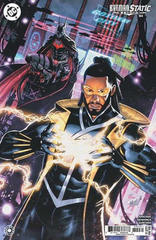 Batman Static Beyond #4 (Of 6) Cover C Lucas Meyer Card Stock Variant (NM)