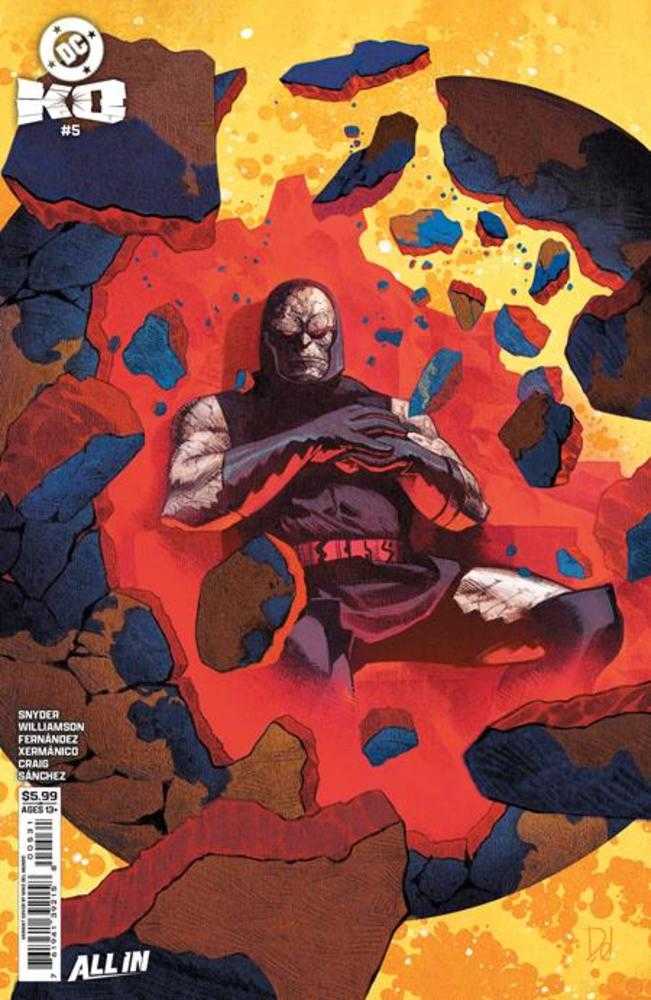 DC K.O. #5 (Of 5) Cover C Mike Del Mundo Card Stock Variant (NM)
