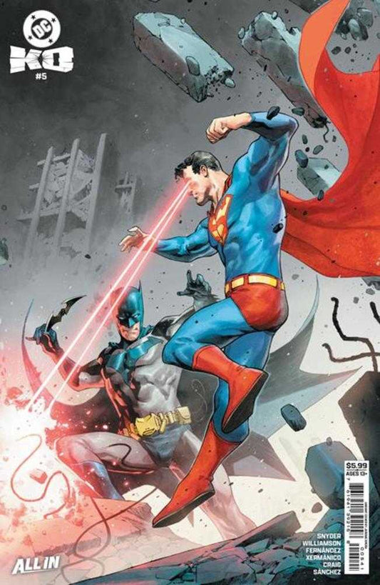 DC K.O. #5 (Of 5) Cover D Jerome Opena Card Stock Variant (NM)