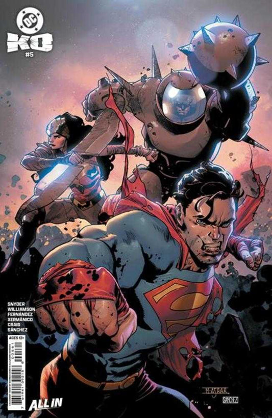 DC K.O. #5 (Of 5) Cover K 1:25 Mahmud Asrar Card Stock Variant (NM)