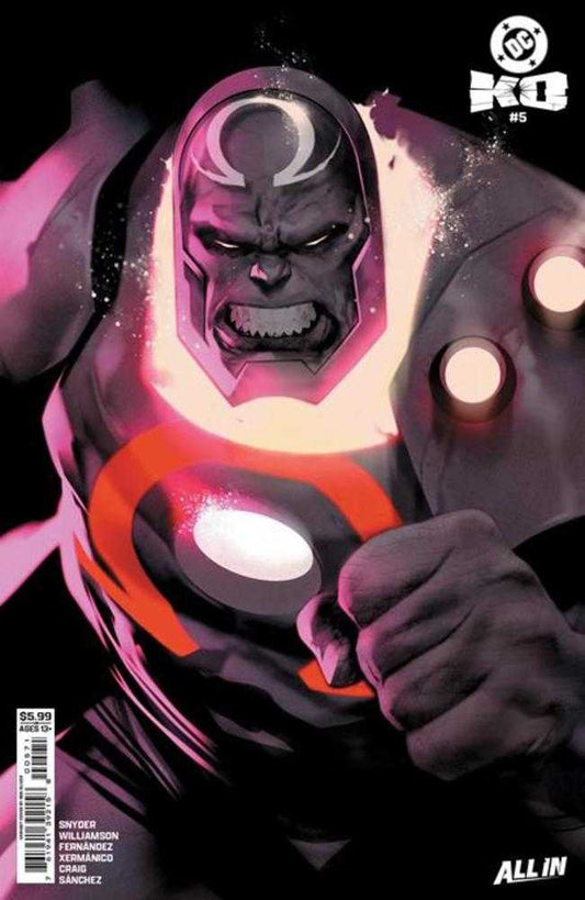 DC K.O. #5 (Of 5) Cover F Ben Oliver Face Off Card Stock Variant (NM)