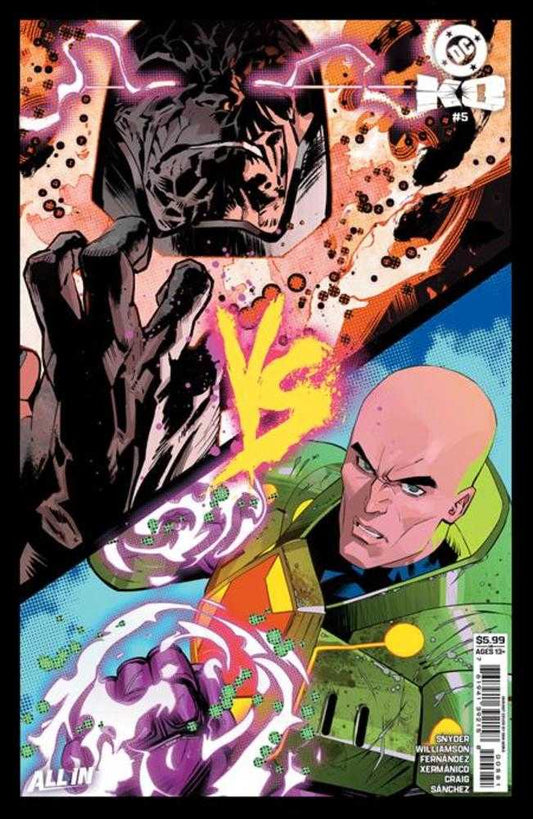 DC K.O. #5 (Of 5) Cover G Dan Mora Bracket Card Stock Variant (NM)