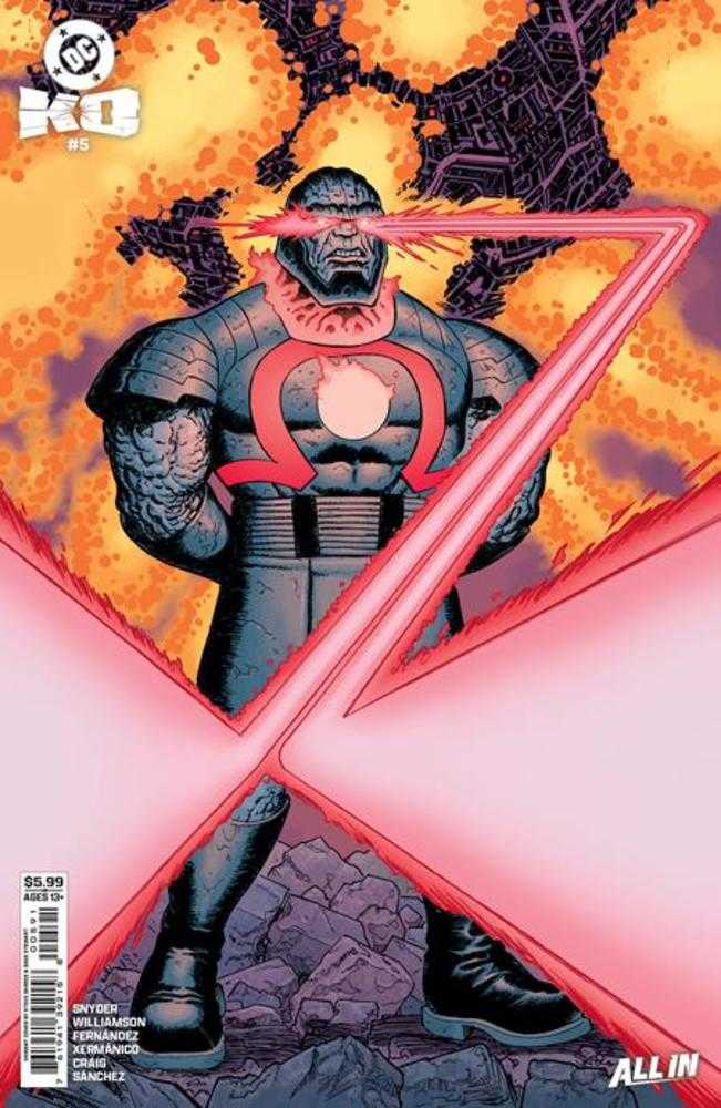 DC K.O. #5 (Of 5) Cover H Steve Skroce Darkseid Card Stock Variant (NM)