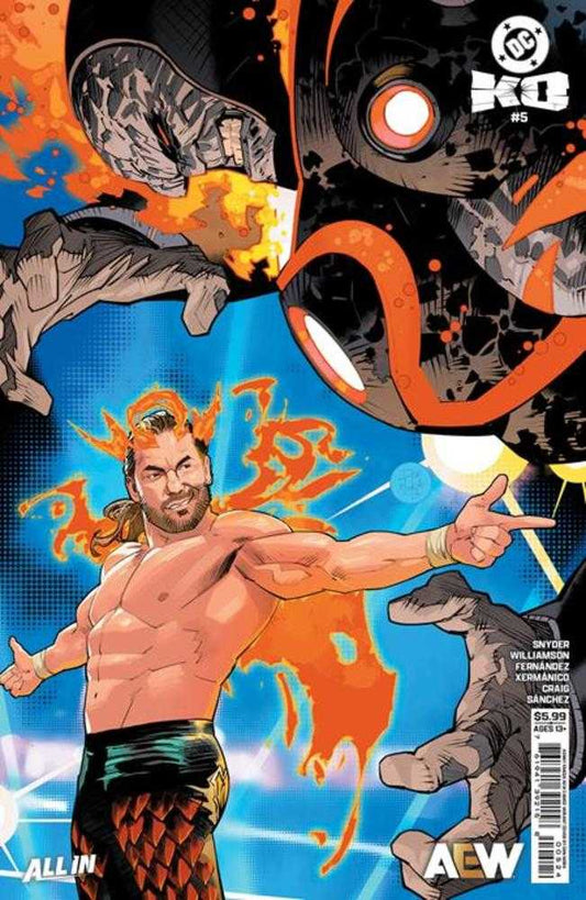 DC K.O. #5 (Of 5) Cover J Dan Mora DC Aew Cameo Card Stock Variant (NM)