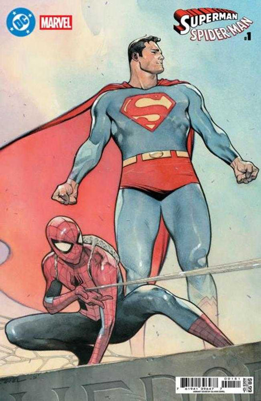DC Marvel Superman Spider-Man #1 (One Shot) Cover E Olivier Coipel Card Stock Variant (NM)