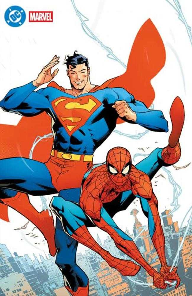 DC Marvel Superman Spider-Man #1 (One Shot) Cover Y Jorge Jimenez Foil Variant (NM)