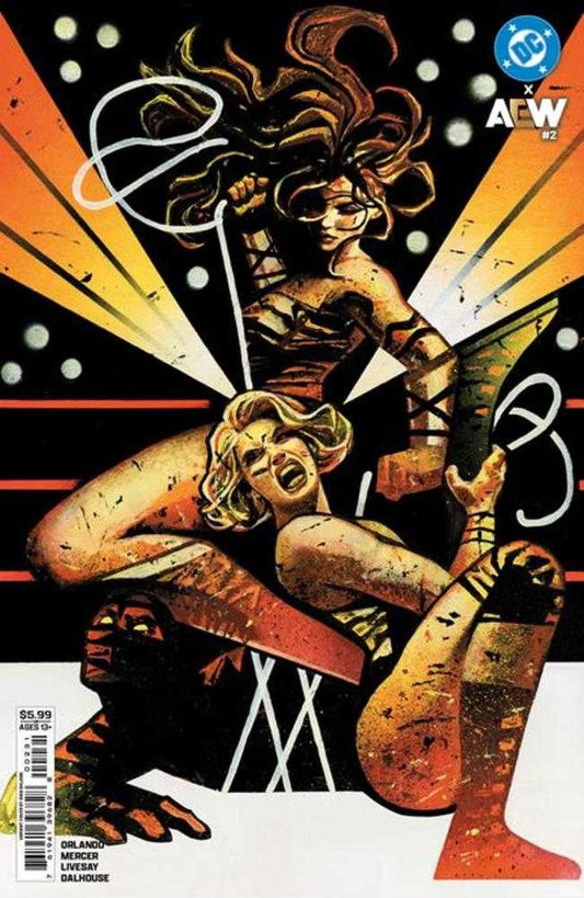 DC X Aew #2 (Of 2) Cover C Gian Galang Card Stock Variant (NM)