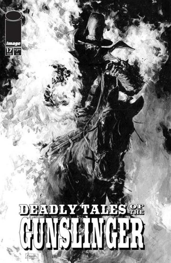 Deadly Tales Of The Gunslinger Spawn #17 Cover B Patric Reynolds Black & White Variant (NM)
