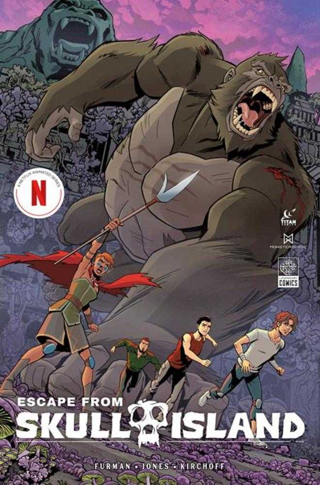 Escape From Skull Island #3 Cover B Christopher Jones Variant (NM)