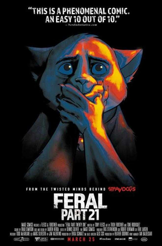 Feral #21 Cover B Trish Forstner & Allen Passalaqua Variant (NM)