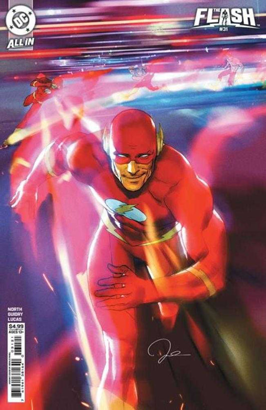 Flash #31 Cover B Gerald Parel Card Stock Variant (NM)