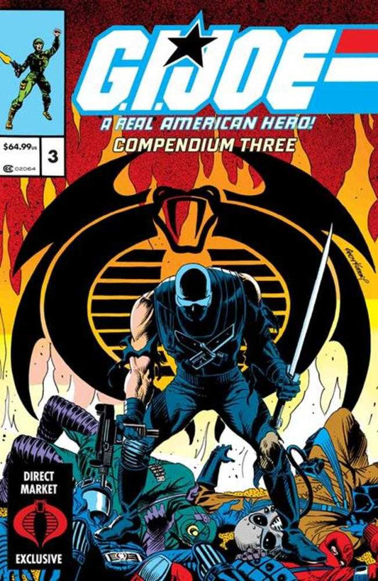 G.I. Joe A Real American Hero Compendium TPB Book 03 DM Exclusive Andy Kubert Cover (NM)