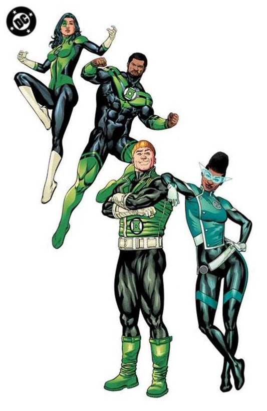 Green Lantern Corps #14 Cover E Fernando Pasarin Corner Box Spot Foil Variant (NM)